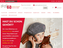 Tablet Screenshot of kindschmitz.de